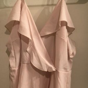 Baby Pink Charlotte Russe Romper!
